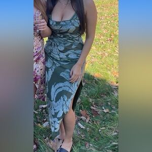 Oh Polly green dress